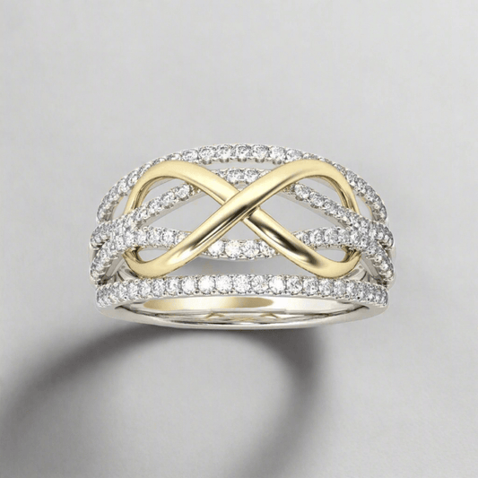 Eternal Elegance Infinity Ring - Seraph Luxe