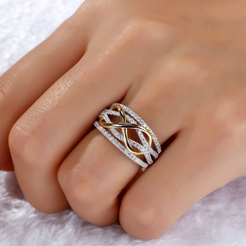 Eternal Elegance Infinity Ring - Seraph Luxe