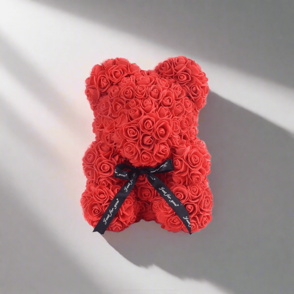 Eternal Rose Teddy Bear Gift - Seraph Luxe